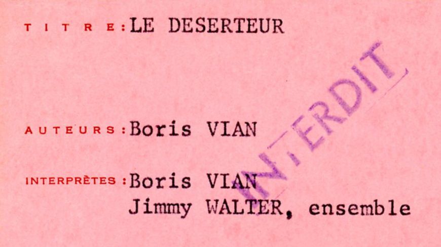 Antimilitariste puis pacifiste, l'histoire du Déserteur de Boris Vian