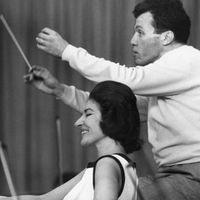 Georges Prêtre et Maria Callas en 1963