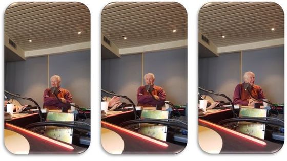 Alain Badiou, une connaissance des arts à 360 degrés (18 juin 2018 - Studio 132 de Radio France) ©Radio France - Nelly Portal
