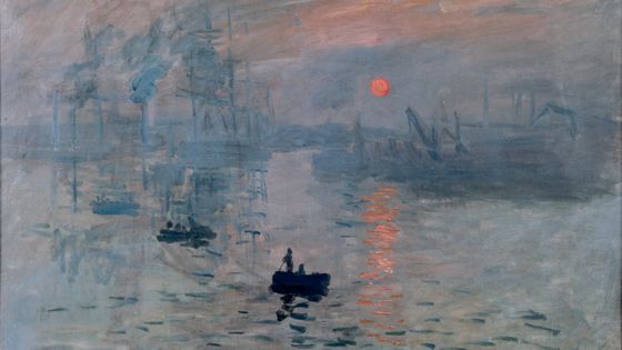 "Impression, soleil levant" de Claude Monet, 1872 (Paris, musée Marmottan) ©Getty - Walter Mori/mondadori portfolio