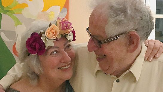 Susie Morgenstern rencontre son amoureux Georges le 6 mars 2007 - Photo personnelle / DR