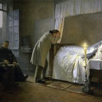 "La mort de Madame Bovary" par Albert Fourié