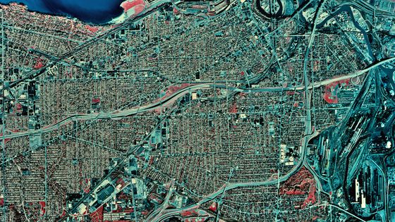 Cleveland et le lac Erie (Ohio, USA) ©Getty - Stocktrek