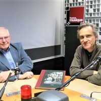 France Musique, studio 361... Gérard Fontaine & Philippe Venturini (g. à d.)