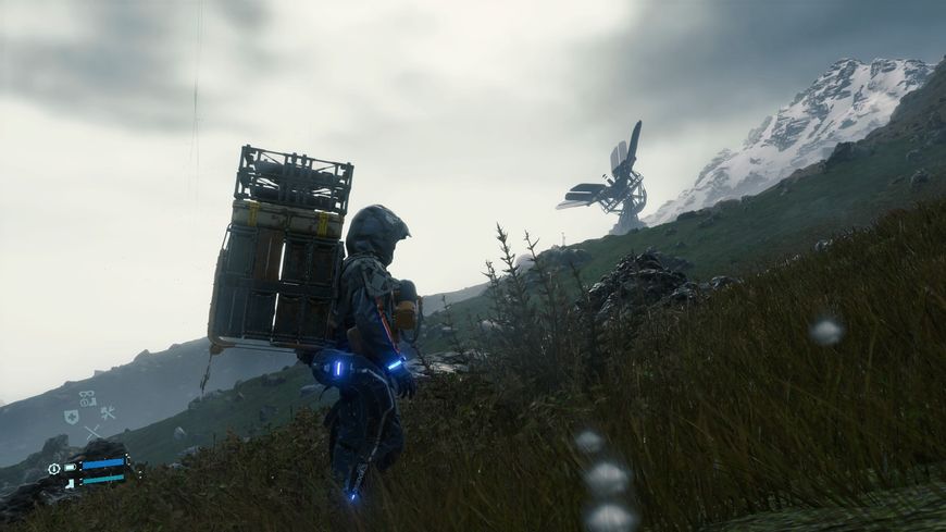 Extrait de "Death Stranding", un jeu vidéo de Hideo Kojima