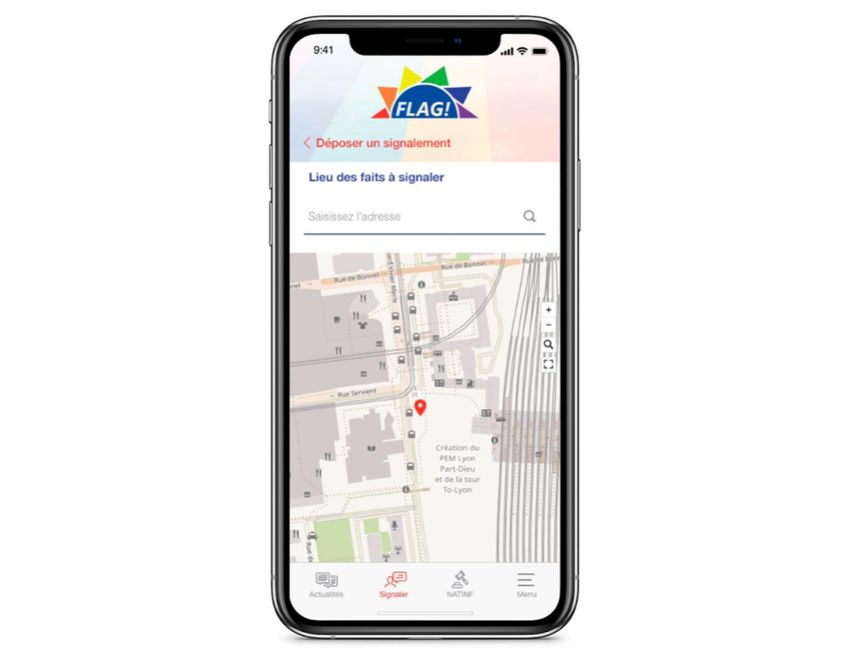 L'un des objectifs de l'application : "cartographier" les violences LGBTphobes.
