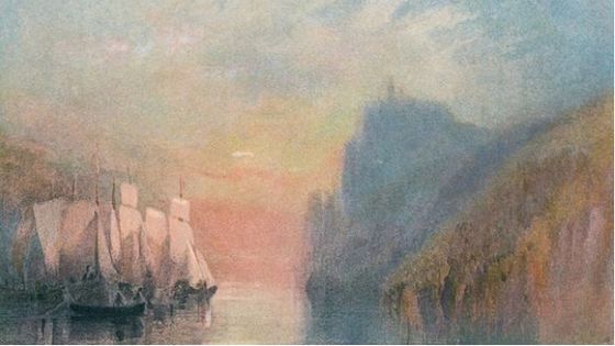 William Turner, 'On the Rhine', circa 1825 (1904) - . ,Getty / From The Royal Academy From Reynolds to Millais Edited by Charles