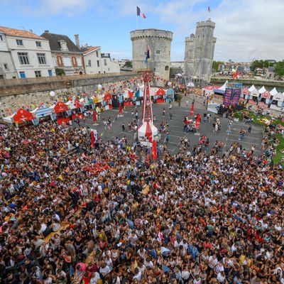 Lors de la 35e édition des Francofolies de la Rochelle, le 12 juillet 2019.