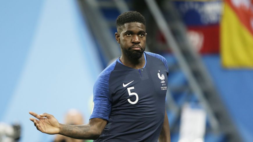 Samue Umtiti - demi-finale France-Belgique (Javier Garcia)