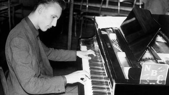 Portrait du pianiste Arturo Benedetti Michelangeli ©Getty - Keystone-France/Gamma-Rapho