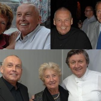 Raymond Duffaut avec Andrea Guiot, Georges Prêtre, Mercedes et Michel Plasson