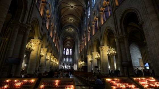 Notre-Dame de Paris de l'interieur - Classique info du 17/04/2020 ©Getty - Stephen Albanese
