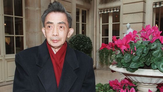 François Cheng, de l'Académie française, écrivain, poète et calligraphe. ©AFP - ERIC CABANIS