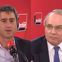 Francois Ruffin, député LFI de la Somme et Jean-Louis Bourlanges, député MoDem des Hauts-de-Seine