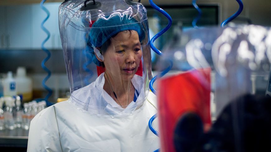 A l'intérieur du laboratoire P4 de Wuhan en février 2017.