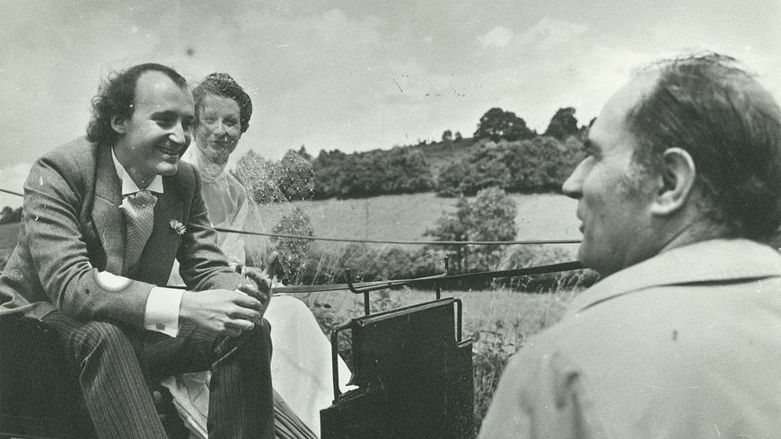 Mariage d'Hubert Védrine et Michèle, en présence de François Mitterrand, 29 juin 1974