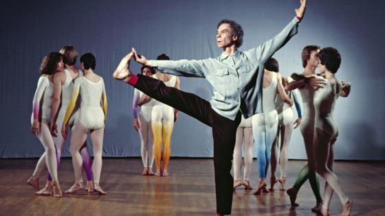Le chorégraphe et danseur américain Merce Cunningham en1975 ©Getty - Jack Mitchell