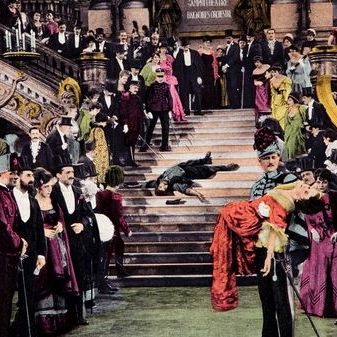 Extrait du film Le Fantôme de l'Opéra, 1925, © Getty / Universal History Archive/UIG