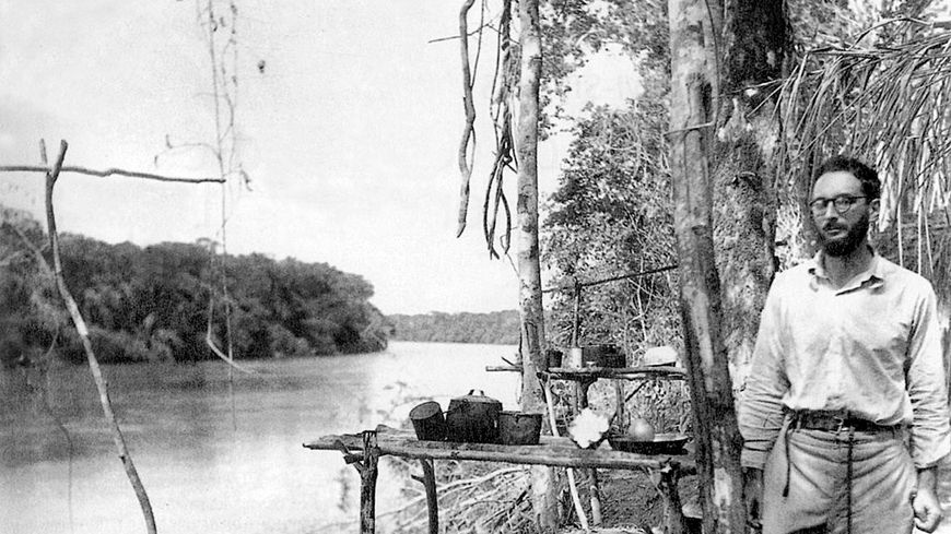 Lévi-Strauss en Amazonie, au Brésil, en 1936