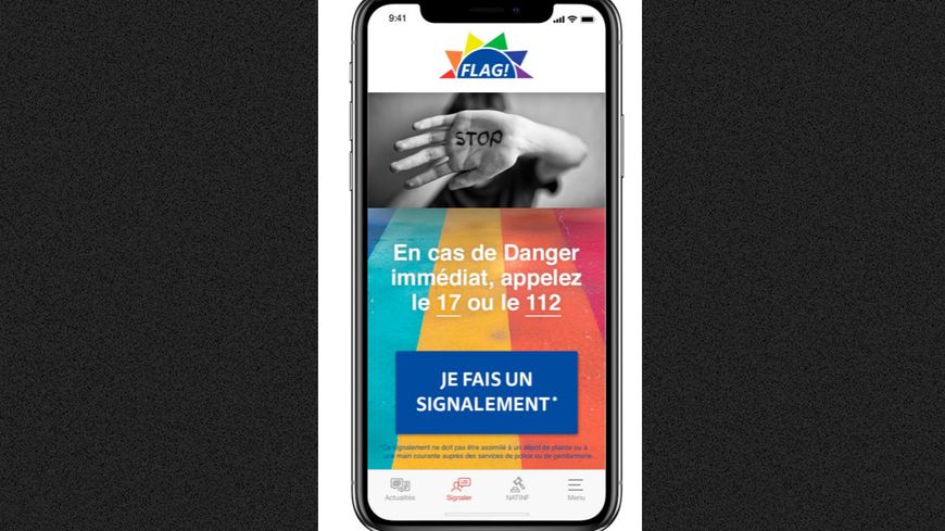 L'interface de l'application, simple à utiliser.