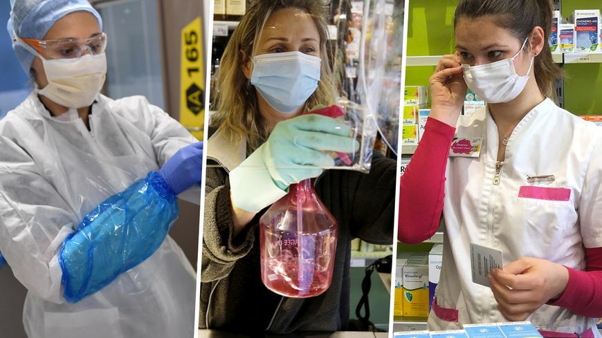 Infirmières, caissières, préparatrices en pharmacie : ces professions sont féminines à 90 %.