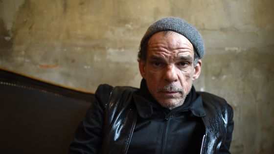 Portrait de l'acteur Denis Lavant en juin 2015 ©AFP - Stéphane de Sakutin