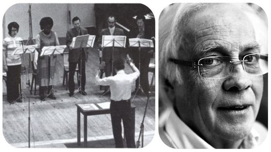 Marcel Couraud et les chœurs de l’ORTF, Gilbert Amy , © Jacqueline Salmon