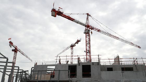 Un chantier Nexity à l'arrêt le 3 avril 2020 à Ivry sur seine ©AFP - Ludovic Marin