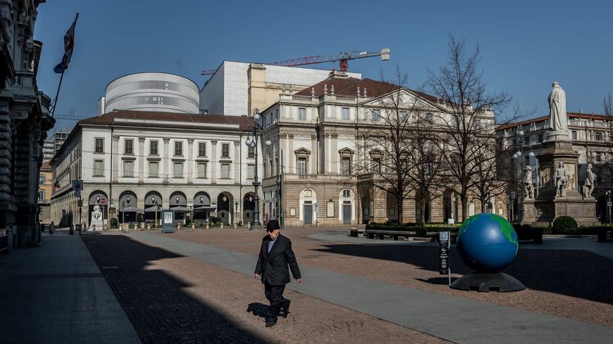 La Scala de Milan, le 21 mars 2020