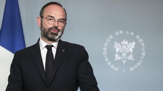 Edouard Philippe lors de la conférence de presse du 19 avril 2020