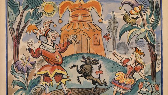 Illustration pour "Guerre de Petrouchka et Stepka-Rastrepka' par Evgueni Schwartz - Getty