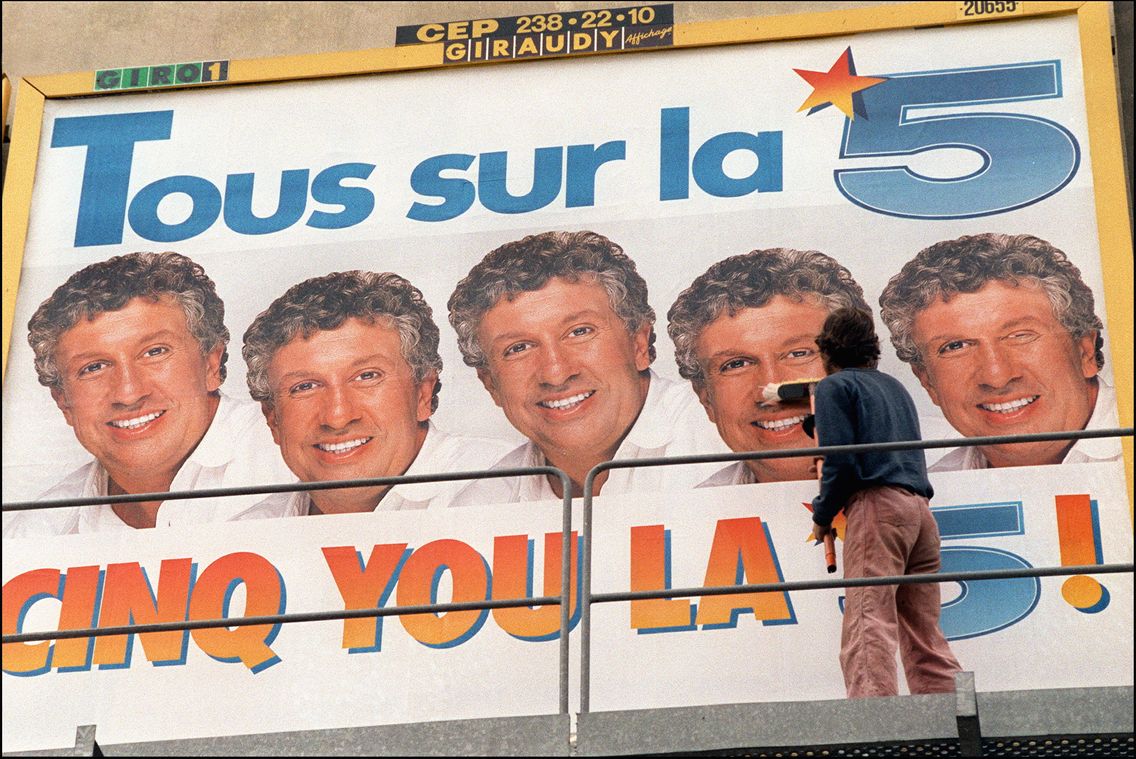Associés Contre Le Crime émission De Télévision La 5 de Berlusconi - Fastes et décadences de la télévision française