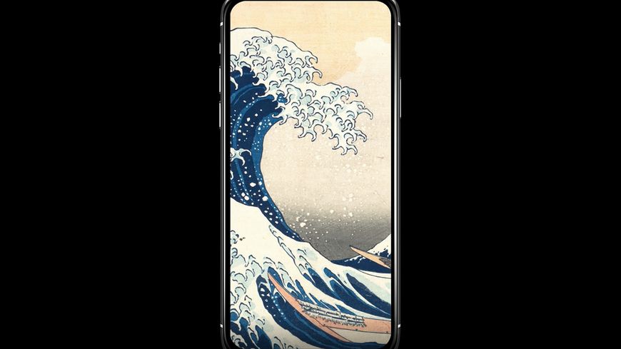 L'appli permet de zoomer dans les oeuvres