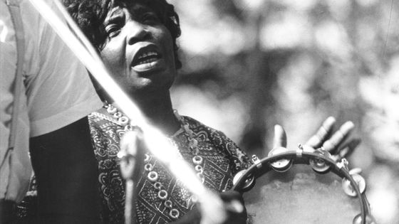 Bessie Jones dans les années 60 ©Getty - Michael Ochs Archives