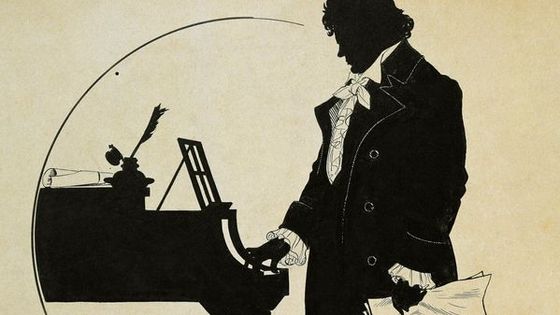 Ludwig van Beethoven. Silhouette de Schlipmann (détail) ©Getty - Photo By DEA / A. DAGLI ORTI/De Agostini via Getty Images