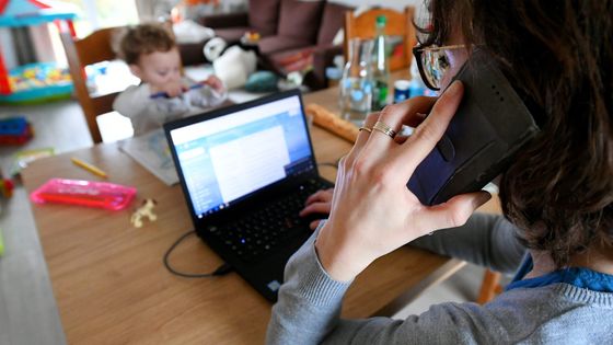 Une enquête de février 2019 estimait que 29% des salariés français sont en télétravail de manière régulière ou occasionnelle dans le secteur privé. ©Maxppp - Christelle Gaujard
