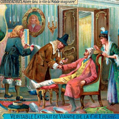 Illustration du "Malade imaginaire"