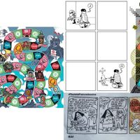 ON DESSINE, ON DECOUPE, ON COLORIE ET ON JOUE, SEUL OU EN FAMILLE