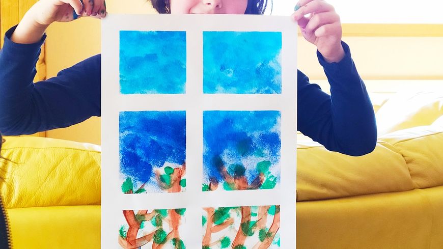 "On regarde par la fenêtre", Clémence, 8 ans