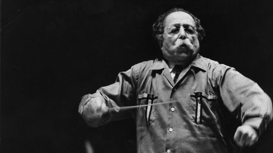 Le chef d'orchestre Pierre Monteux en 1961 ©Getty - Erich Auerbach