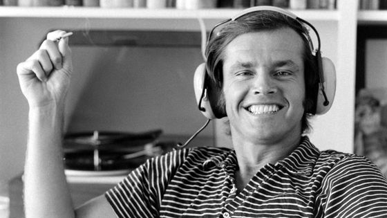 Jack Nicholson écoutant France Musique est à vous ©Getty - Arthur Schatz