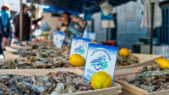 Marché - étal de poisson ©AFP - MARC LEROUGE / ONLY FRANCE / Only France via AFP