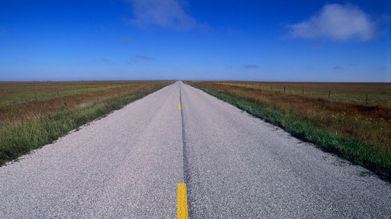 États-Unis, Kansas, County Road, près de Rosalia ©Getty - Wolfgang Kaehler