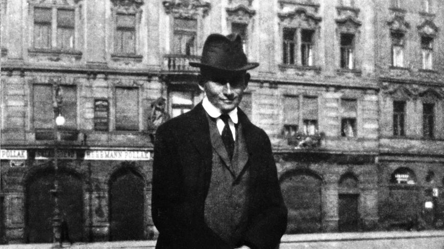 Portrait de Franz Kafka à Prague, en 1922