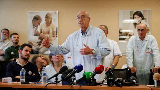 Le médecin, professeur émérite en diabétologie et co-fondateur du Collectif Inter-Hôpitaux, André Grimaldi. ©AFP - Thomas Samson