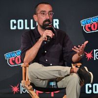 Fabien Nury, scénariste de bande dessinée au Comic-Con de New York le 5 octobre 2017.