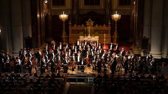 Orchestre Philharmonique de Vienne dans la cathédrale de Berlin le 2 mai 2019 - Classique info du 20/05/2020 ©Maxppp - Paul Zinken