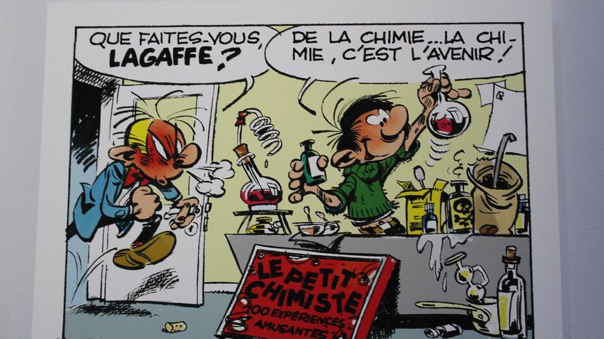 Les expériences douteuses de Gaston Lagaffe