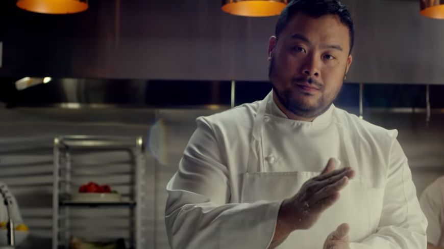 David Chang dans "Ugly Delicious" sur Netflix