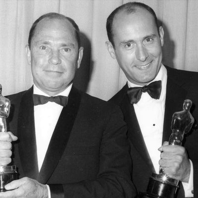 Henry Mancini & Johnny Mercer - original song winners for "Moon River" from "Breakfast at Tiffany's"